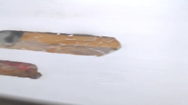 Ремонт ПВХ подоконника УФ смолой | Repair PVC window sill UV resin смотреть онлайн