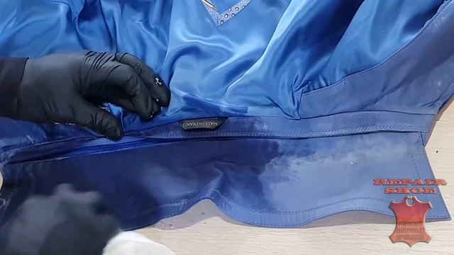 Выведение жира из засаленного воротника кожаной куртки смотреть онлайн