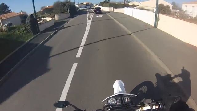 Honda Supermotard CR-M 125 - Cylindre 180 malossi [ Go pro ] смотреть онлайн