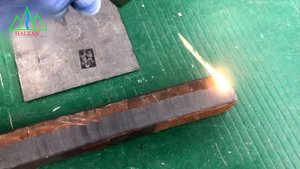 Очистка от ржавчины с помощью 1 кВт лазера