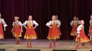 Величальная Россия- народный танец- Посею лебеду- коллектив Полечка