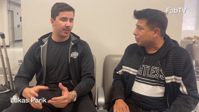 Lukas Parik LA Kings prospect goalie with Ontario Reign interview смотреть онлайн