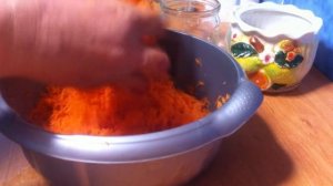 Тёртая Морковь на Зиму Рецепт