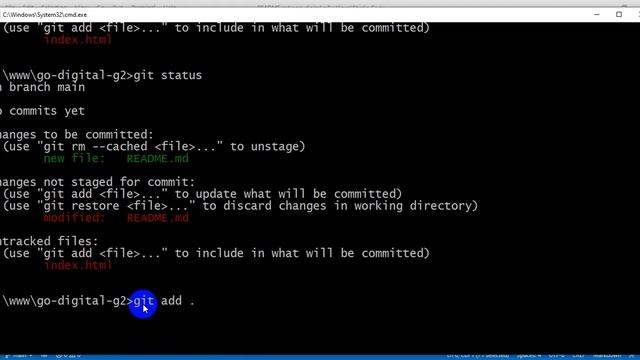 GoDigital - Git 01: Git Basics смотреть онлайн