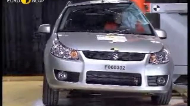 Краш-тест - Suzuki SX4 2006 (E-NCAP) смотреть онлайн
