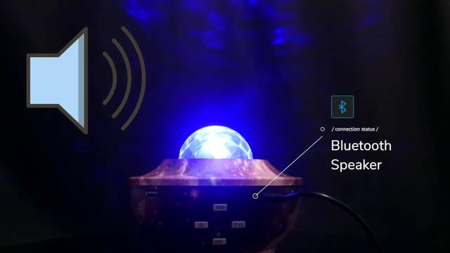 Star sky night light projector