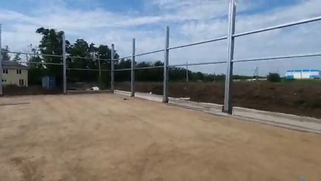 Здание из ЛСТК металлоконструкций. Подробная сборка и общий вид. смотреть онлайн