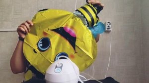 Как надуть Шарик ингалятором #шарынаденьрождениякалининград