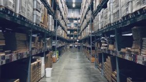 Модульные полы для склада.