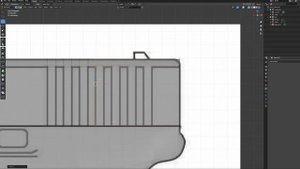 КАК СДЕЛАТЬ ОРУЖИЕ В BLENDER 2.9+ | ТАЙМЛАПС