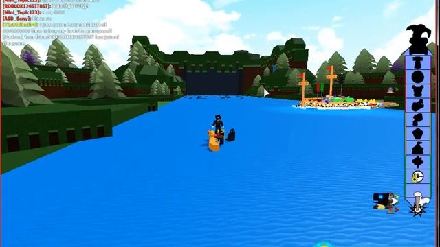 выживание на плоту в ROBLOX смотреть онлайн