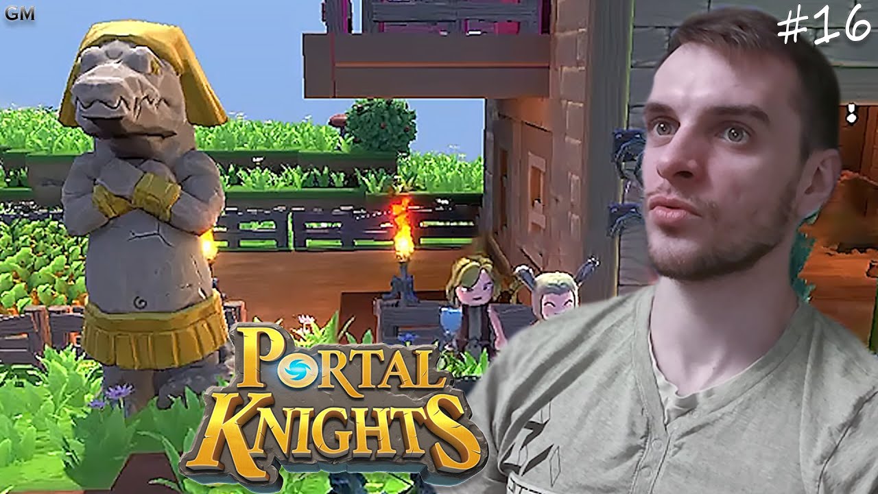 Portal Knights   Умная жена нашла пещеру #16 (прохождение Портал Кнайтс )