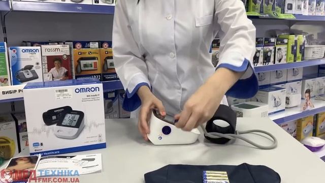 Новинка від OMRON - автоматичний тонометр M4 Intelli IT (HEM-7155T-EBK) ✅ FMF.COM.UA смотреть онлайн