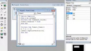 изучение среды программирования visual basic 5.0 11 часть