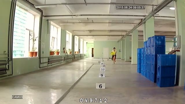 Тестовая видеозапись с AHD камер XVI серии xC93xx смотреть онлайн