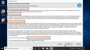 Подключение принтера USB HP с помощью полнофункционального драйвера в Windows