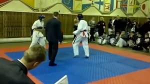 Таэквондо против кекусинкай каратэ