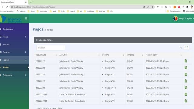 Sistema Intranet  y  Aula virtual para colegios