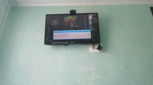 комнатная антенна для цифрового тв и приставка.