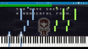 ANOTHER HIM - DELTARUNE (Undertale Series) [Synthesia Piano Tutorial]