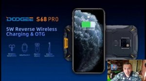 Первый неубиваемый смартфон с обратной беспроводной зарядкой, NFC и аккумулятором на 6300 мА•ч с