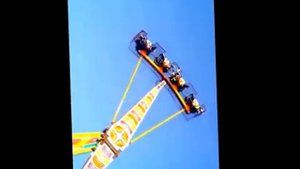 отдых в Кабардинке 2016 видео 5 сумашедшие аттракционы