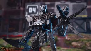 Transformers Rise of the beasts stop motion SS102 Optimus Prime/SS101 scourge