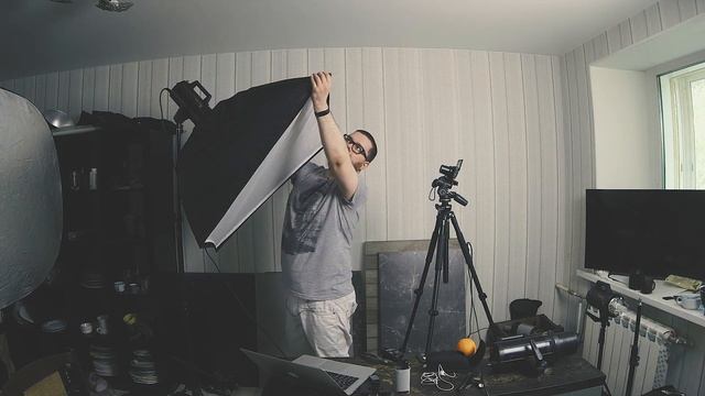 Быстрораскладной софтбокс от Meking | обзор: плюс и минусы | Оборудование фудфотографа #5