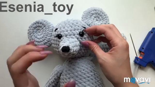 Как приклеить ресницы игрушке смотреть онлайн