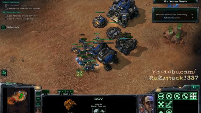SC2 challenge9 rush defense смотреть онлайн