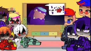 Among us Rodamrix characters react to alternative part 8 + a little visit.