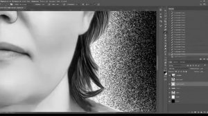 Ретушь для гравировки на гранит, прорисовка волос