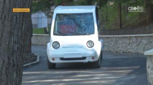В Кисловодске появились первые электрокары