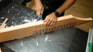 Пирамидоголовый  \ Как сделать шлем из картона \ Нож из пенопласта / Пирамидоголовый VS Джейсон