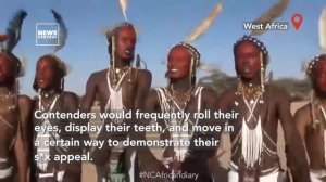 The WODAABE Male Wooing Dance, Where Ladies Choose Their Husbands Among Africa's Fulani Ethnic Grou