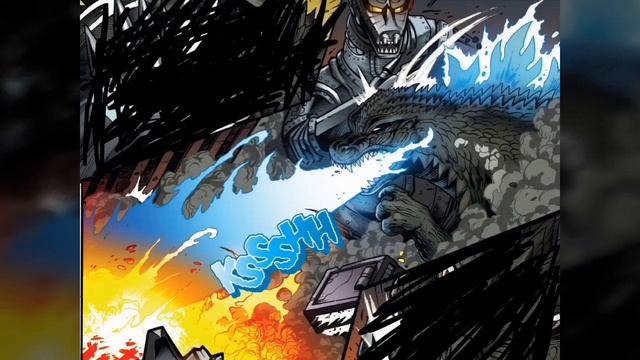 GODZILLA COMIC - GODZILLA VS 4 MECHA GODZILLA смотреть онлайн
