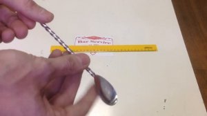 Барная ложка с мадлером 26 см