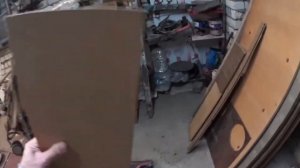 САМОДЕЛЬНЫЕ ПОЛКИ В ГАРАЖЕ ГОТОВЫ