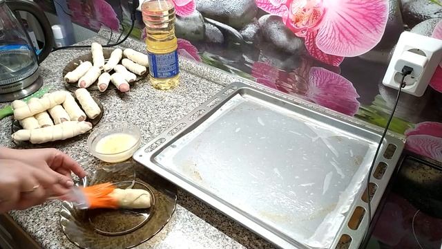 Обалденно вкусные сосиски в тесте! Очень вкусно и быстро. смотреть онлайн