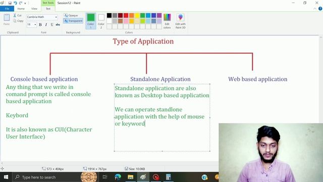 Types of application in java || Session-13 || Java tutorial for beginners