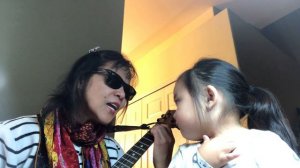 Someone’s Waiting for You Uke cover by Crazy Ukelelegirl and Little Niayah