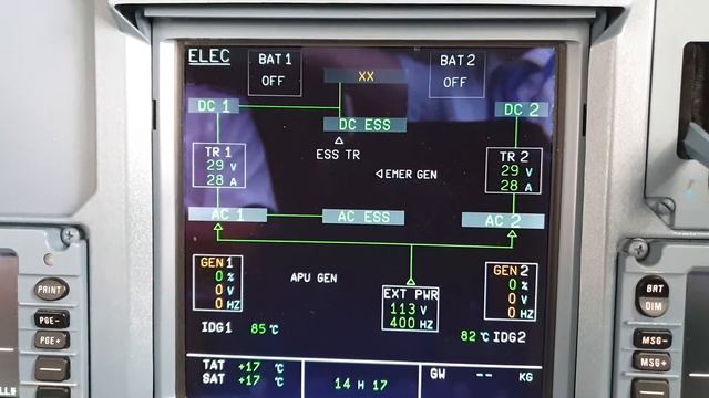 Battery charging test. A320 NEO смотреть онлайн