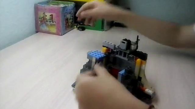 Поделки из Лего, хэндмейк. Летательный аппарат и База смотреть онлайн