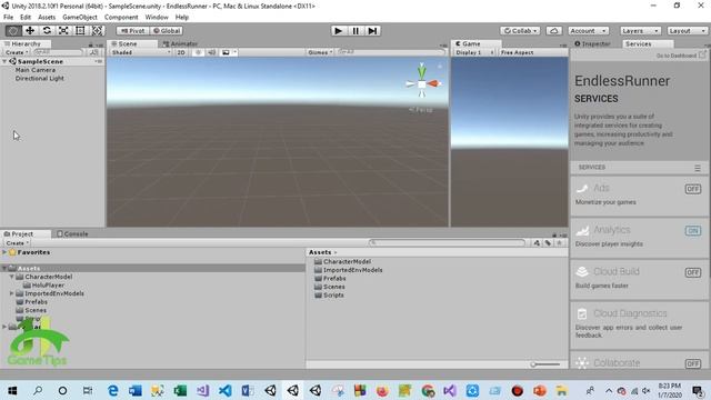 Unity3D Tutorial | Endless Runner Mobile Game | How to make a android game in Unity | Part - 01 смотреть онлайн