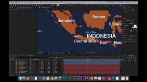 After Effects Tutorial - How to make Travel Map animation