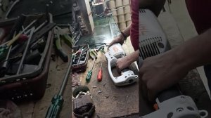 repairing stihl FSE 81 #repairing #youtube