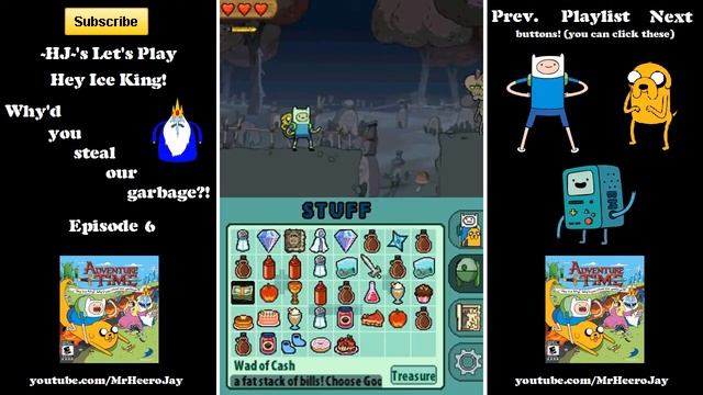 Let's Play Adventure Time: Hey Ice King! Why'd you steal our garbage?! - Episode 6: Gather Evidence смотреть онлайн