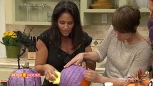 Decoupage pumpkins for Halloween