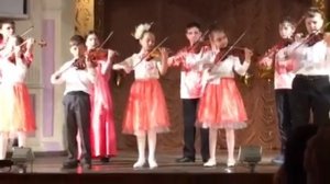 82978, ансамбль скрипачей "Каприччио", г. Ангарск - Попурри "Детство"