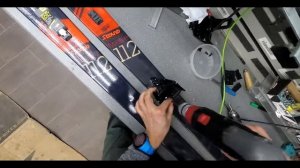 Установка креплений rottefella super telemark